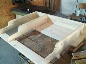 Detský prebaľovací pultík